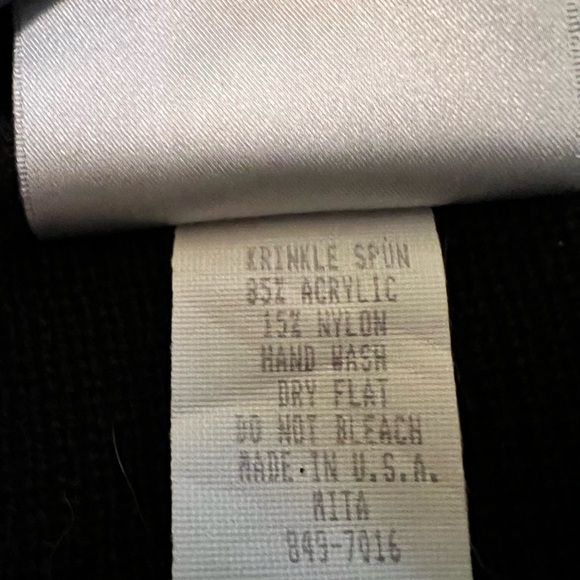 Mita Vintage Knit Color Block Jacket - Picture 5 of 7